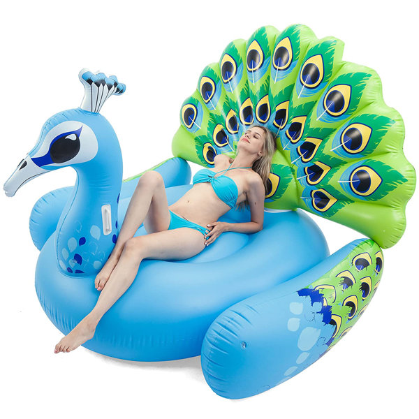 peacock inflatable raft